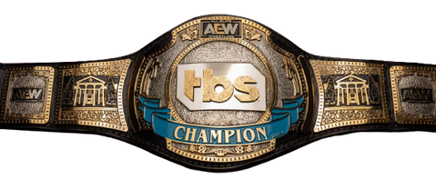 AEW TBS Championship title belt