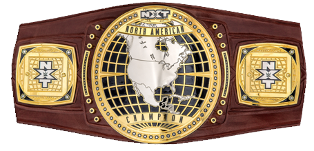 NXT North American Championship title belt