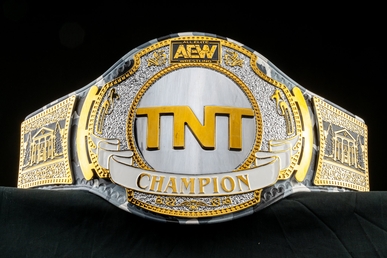 AEW TNT Championship title belt