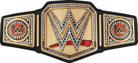 Undisputed WWE Championship title belt