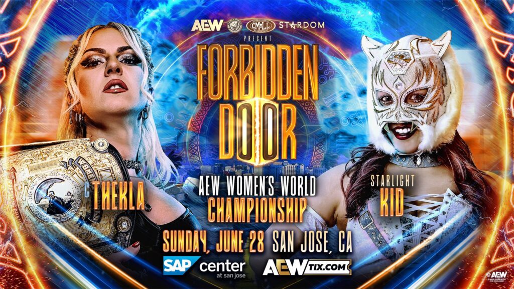 AEW Forbidden Door 2026 Set for San Jose on June 28 — Start Times and Confirmed Matches