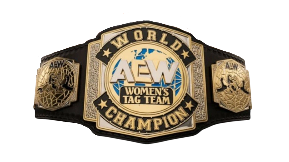 AEW Women’s World Tag Team Championship title belt