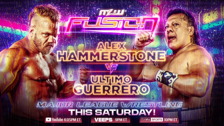 Alex Hammerstone vs. Último Guerrero Set for MLW FUSION This Saturday With Title Picture Implications