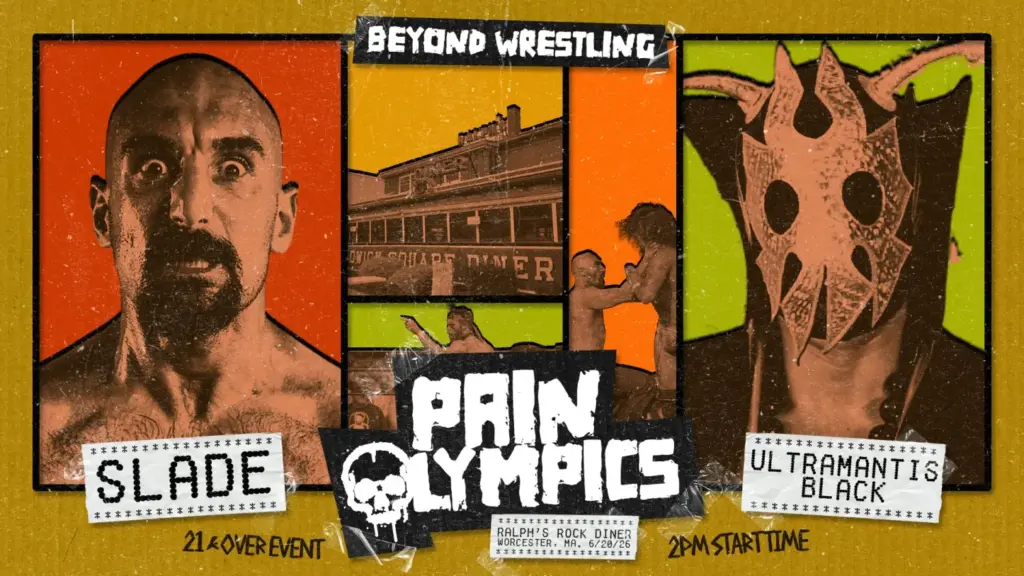 Beyond Wrestling Runs Pain Olympics at Ralph’s Rock Diner in Worcester