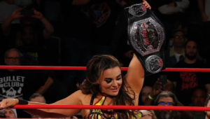 Deonna Purrazzo Spotted On Crutches In Walking Boot Following Injury Scare At ROH TV Tapings