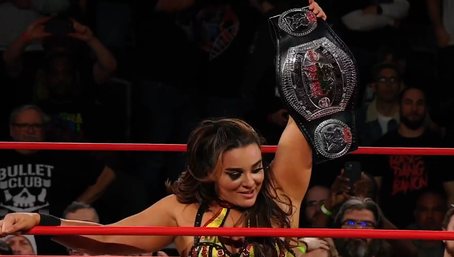 Deonna Purrazzo Spotted On Crutches In Walking Boot Following Injury Scare At ROH TV Tapings