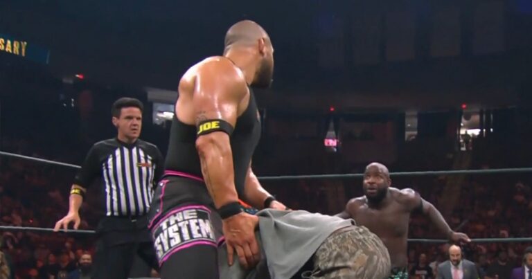 Eddie Edwards Crosses the Line at TNA Slammiversary, Puts Hands on Moose’s Wife and Son
