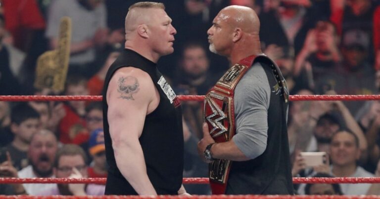 Goldberg Names Brock Lesnar as His Greatest Opponent During Convention Appearance