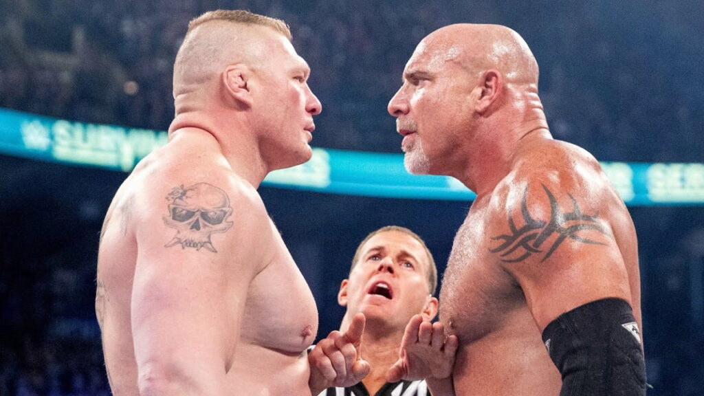 Goldberg Names Brock Lesnar His Best Career Opponent: ‘He Was A Mirror Image of Myself’