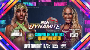 Harley Cameron, Queen Aminata Punch Tickets to AEW’s First-Ever Survival of the Fittest Match for TBS Title