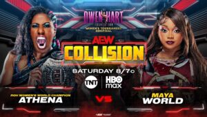 Kenny Omega Headlines AEW Collision From Sugar Land as Athena, The Elite, Hurt Syndicate Appear