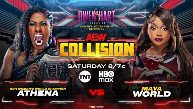 Kenny Omega Headlines AEW Collision From Sugar Land as Athena, The Elite, Hurt Syndicate Appear