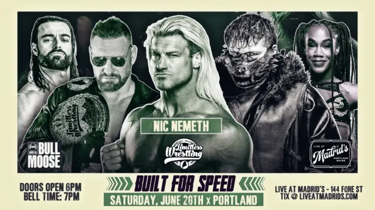 Limitless Wrestling’s Built For Speed Goes Down in Portland, Maine Featuring Donovan Dijak and Nic Nemeth