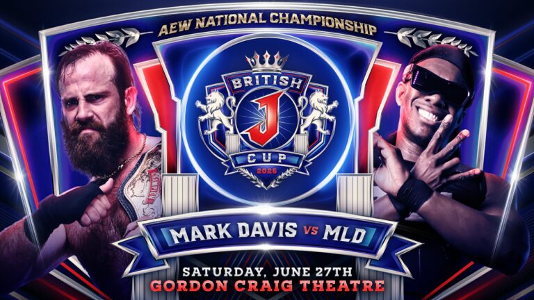 Mark Davis to Put AEW National Title on the Line at RevPro British J-Cup on June 27