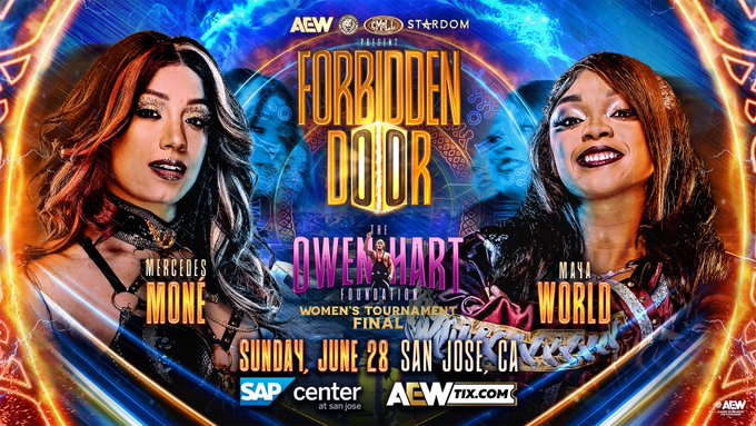 Maya World Upsets Athena to Earn AEW Forbidden Door Title Shot Against Mercedes Mone