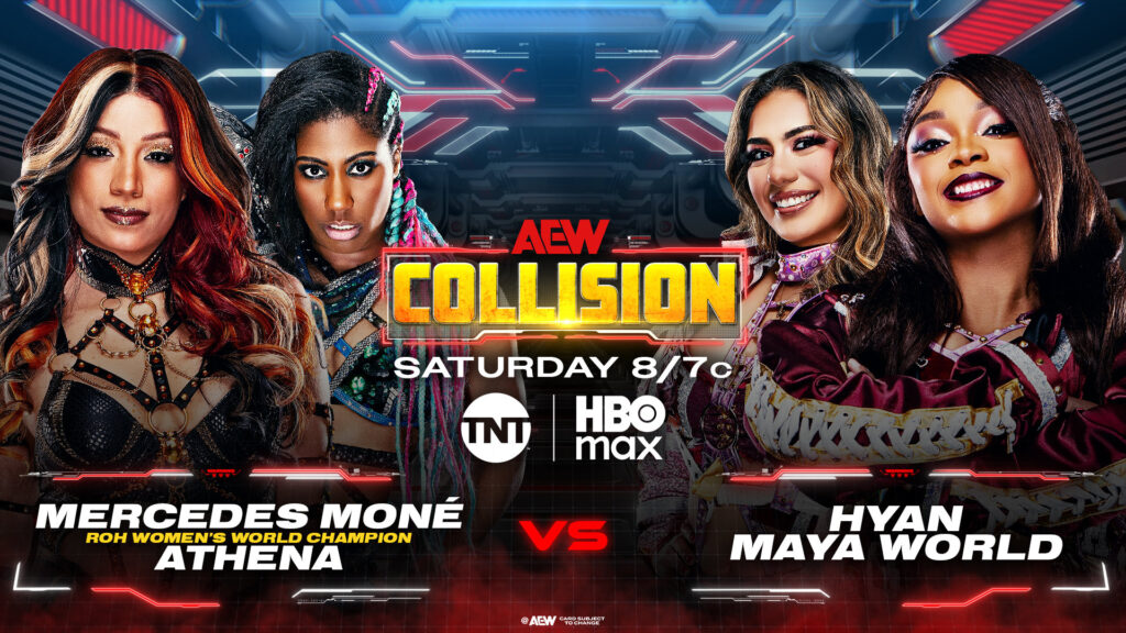 Mercedes Mone and Athena to Team Up on AEW Collision’s Forbidden Door Go-Home Show