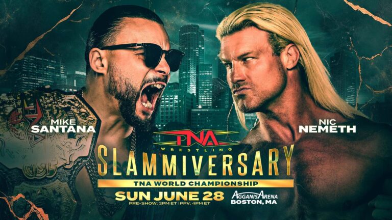 Nic Nemeth Wins TNA World Championship at Slammiversary, Defeating Mike Santana