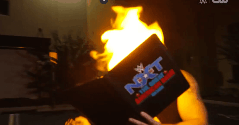 NXT Champion Tony D’Angelo Attacked With Fireball, Taken Away By Ambulance on June 23 NXT
