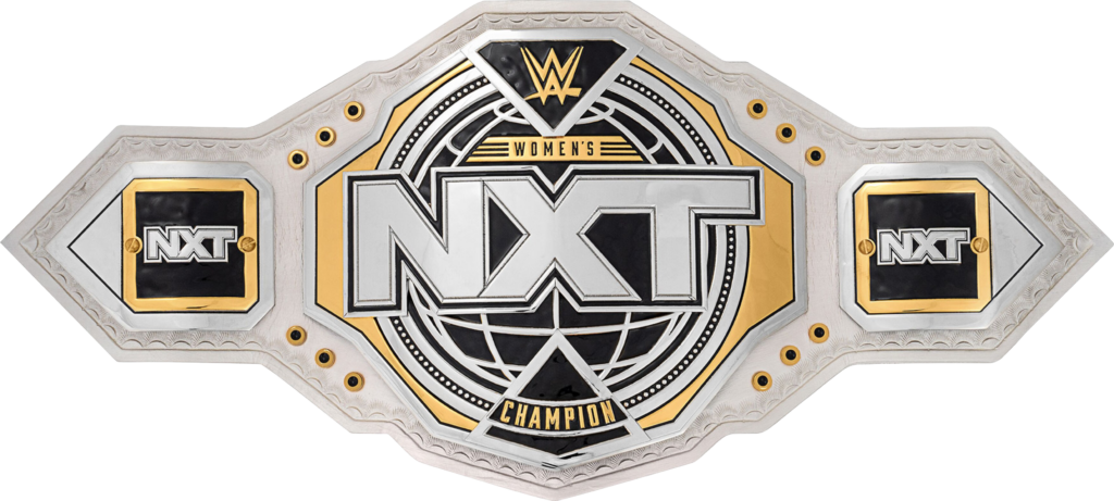 NXT Women’s Championship title belt