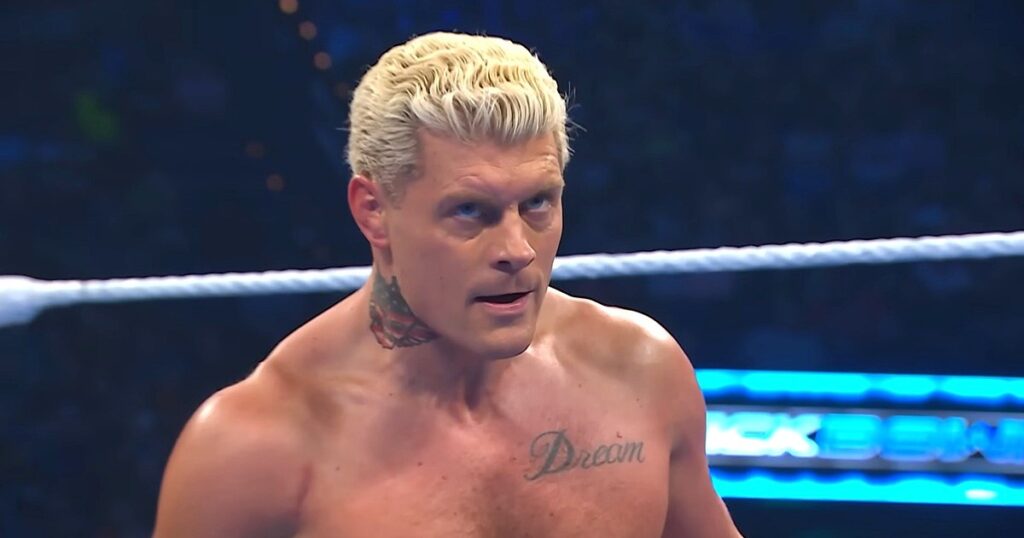 Oba Femi Comes Face-to-Face With Cody Rhodes on Taped SmackDown, Teasing Future Title Rivalry