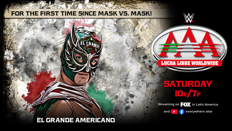 Rey Fenix Defends AAA Cruiserweight Title vs. Laredo Kid & Lince Dorado as El Grande Americano Returns on AAA on Fox