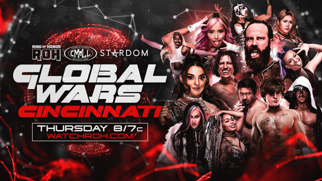 ROH Global Wars Cincinnati Part Two Results: Mark Davis Retains AEW National Title, Deonna Purrazzo and Syuri in Action