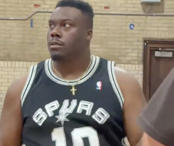 ‘Spurs Thanos’ Wallace West Steps Into the Ring at PWE After Viral Knicks Fan Brawl
