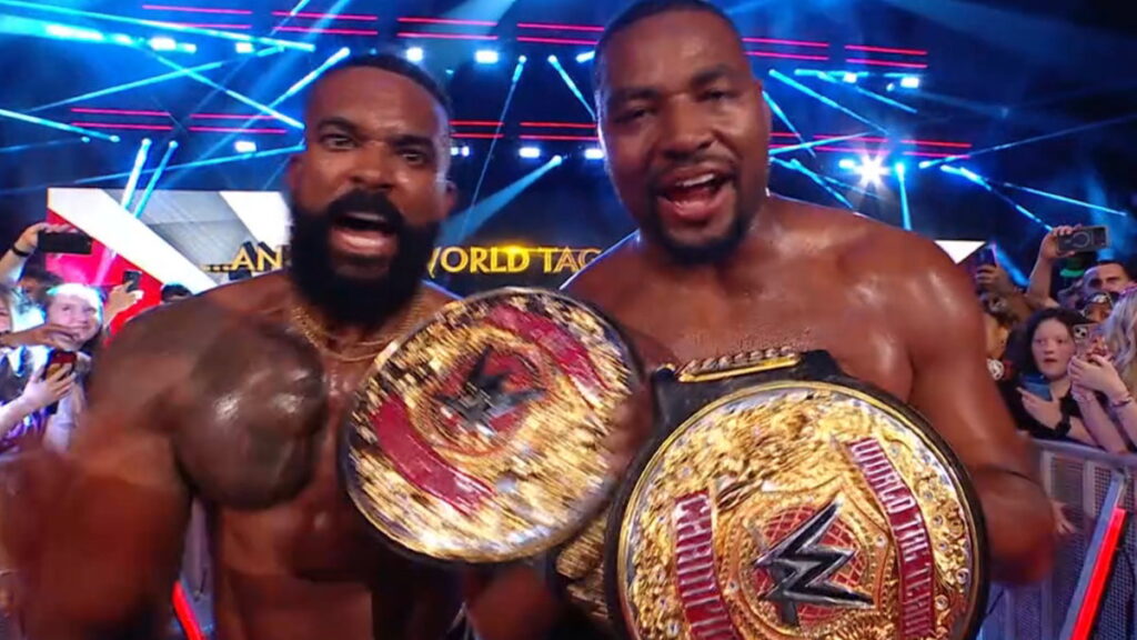 Street Profits Capture World Tag Team Championship On WWE Raw In London, Defeating The Vision