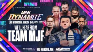 Team MJF and Team Briscoe Both Set to Address AEW Dynamite Audience on June 24