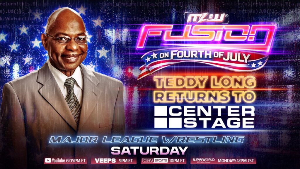 Teddy Long Returns to Atlanta’s Center Stage for MLW Fusion on July 4th