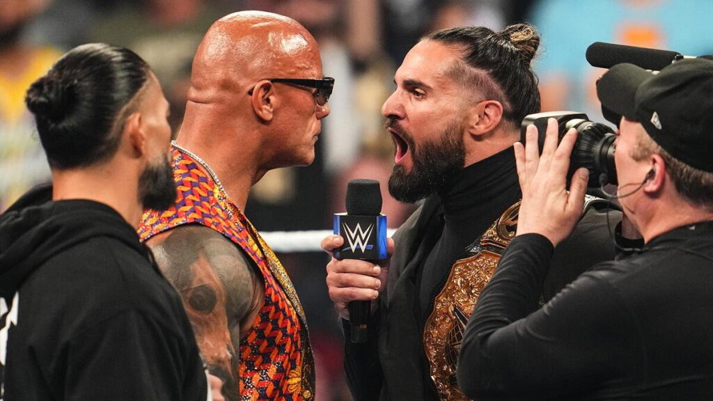 The Rock Names Seth Rollins’ Stomp His Favorite WWE Finisher, Recalls Taking It at WrestleMania 40