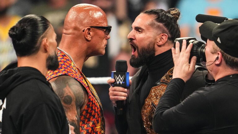 The Rock Names Seth Rollins’ Stomp His Favorite WWE Finisher, Recalls Taking It at WrestleMania 40