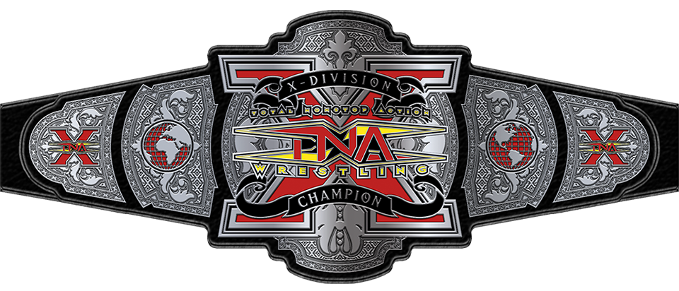 TNA X Division Championship title belt