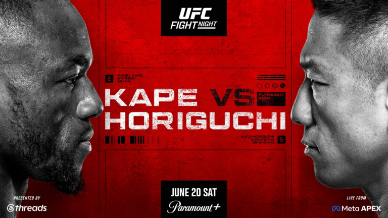 UFC Fight Night 279: Manel Kape vs. Kyoji Horiguchi Headlines Flyweight Title Eliminator in Las Vegas