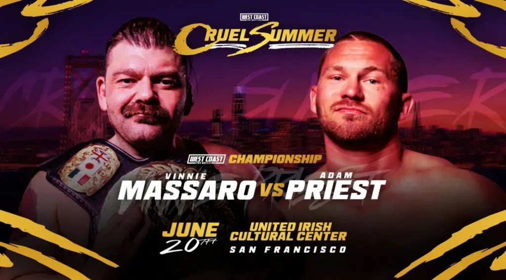 West Coast Pro Wrestling Crowns New WCP Champion at Cruel Summer Event in San Francisco