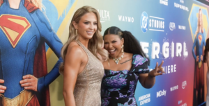 Willow Nightingale and Harley Cameron Walk the Red Carpet at Supergirl Premiere