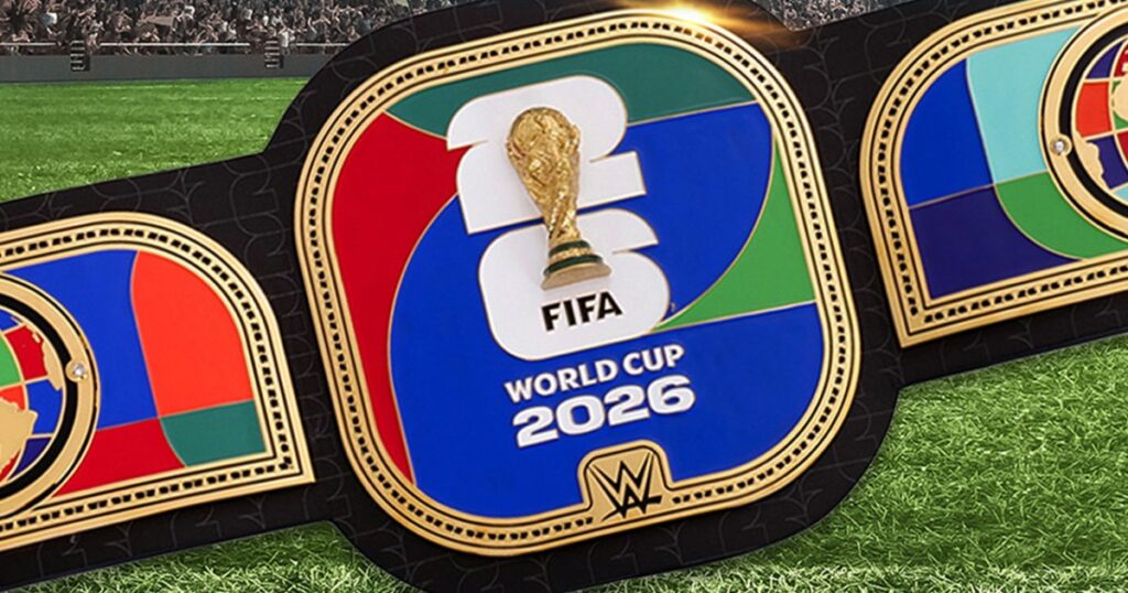 WWE’s FIFA World Cup 2026 Crossover Title Belt Drawing Heavy Fan Criticism