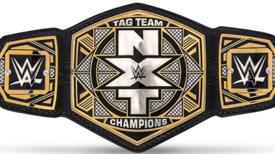NXT Tag Team Championship title belt