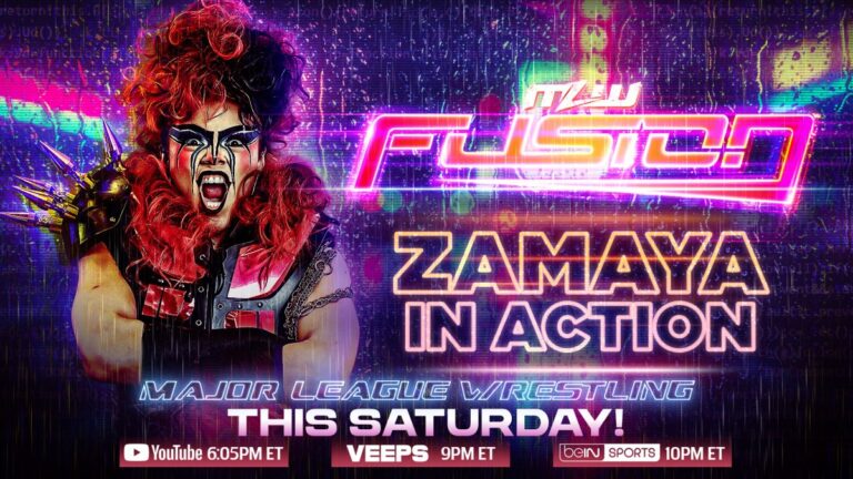 ZAMAYA Set to Return to MLW FUSION This Saturday, Looking to Continue Women’s Division Dominance