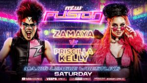 ZAMAYA vs. Priscilla Kelly Set for MLW FUSION This Saturday