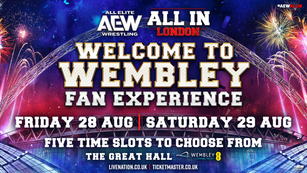 AEW Adds Wembley Fan Experience Ahead Of All In: London