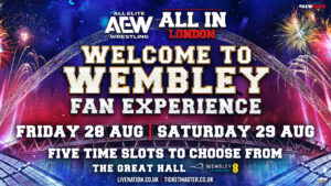 AEW Adds Wembley Fan Experience Ahead Of All In: London
