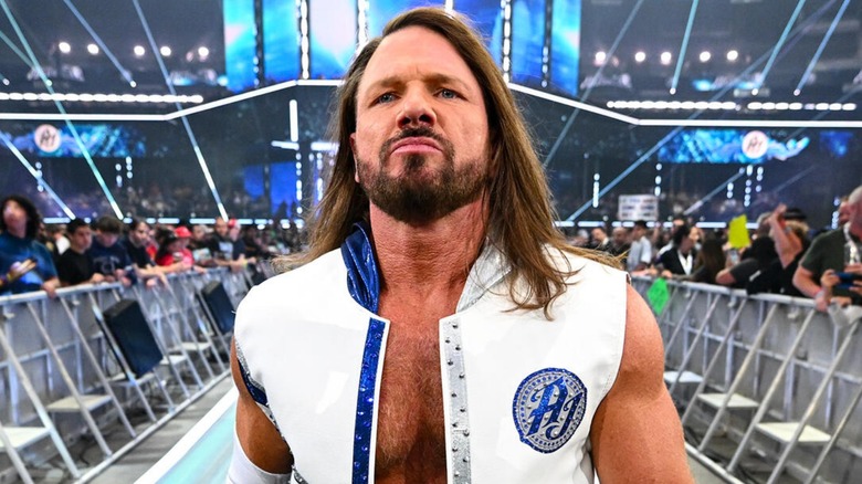 AJ Styles Reacts To Son Avery Using The Spiral Tap