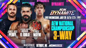 Andrade Defends AEW National Title In Three-Way On Dynamite