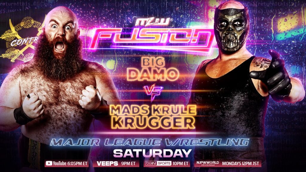 Big Damo Set To Battle Mads Krule Krugger on MLW Fusion
