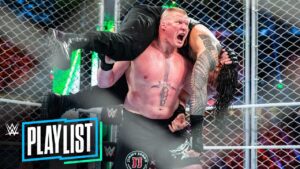 Brock Lesnar Unleashed Inside Steel Cages: WWE Playlist
