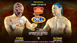 CMLL Sábado De Coliseo Runs at Arena Coliseo on July 11