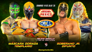 CMLL’s Domingo Familiar Card Features Dorada, Titán Matchups