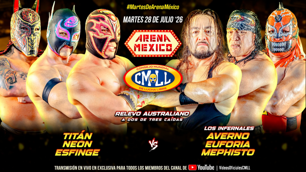 CMLL’s Martes de Arena México Show Features Trios Main Event