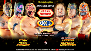 CMLL’s Martes de Arena México Show Features Trios Main Event